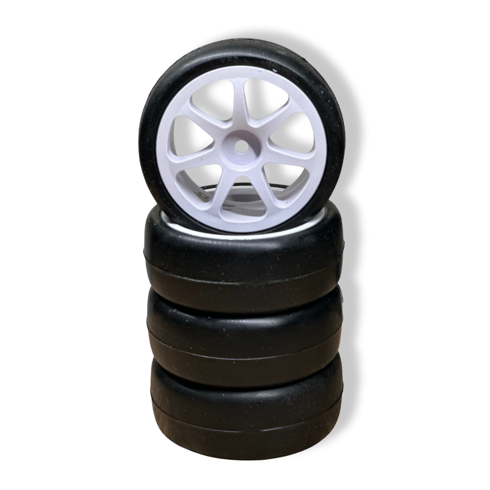 Rush VR3 - 7 Spoke White Wheels - FWD Touring
