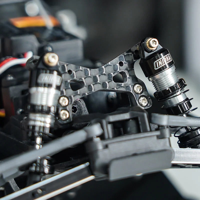 Carbon Fiber Shock Towers with Shock Mount Spacer for Losi Micro-B Micro-T