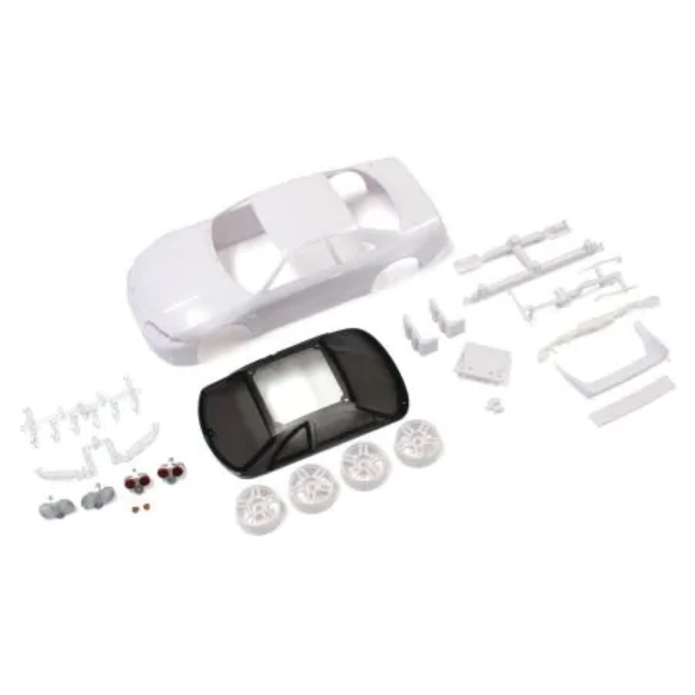 Mini-Z Skyline GT-R R33 V.Spec White body set (w/AWD Wheel)