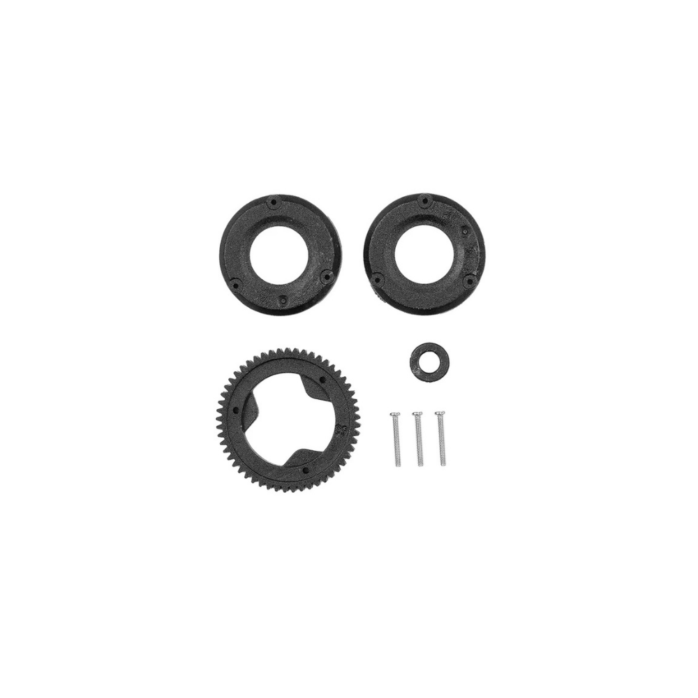 RC28R Spur Gear & Differential Cover Set