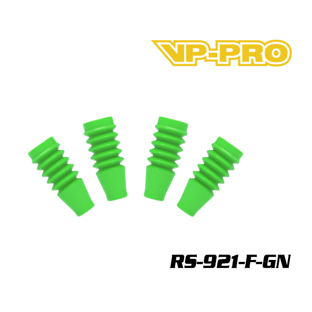 VP-Pro Shock Boots - Front - 4pcs (Green)