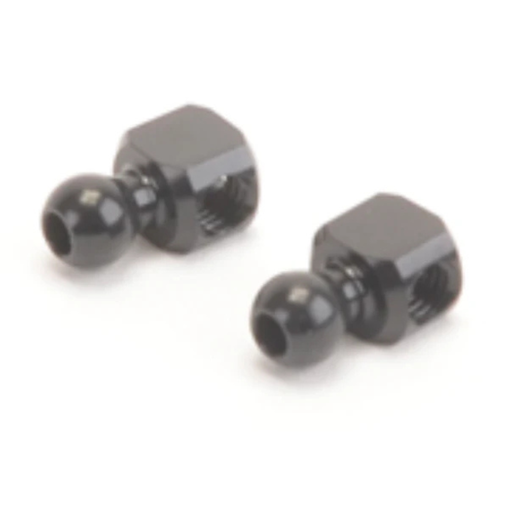 U4800 Rear Roll Bar Ball - Black 2pcs - K2, KD, KC, LD/2/3, ST/2