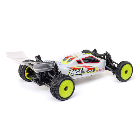 Losi 1/24 Micro-B 2WD Buggy RTR (White)