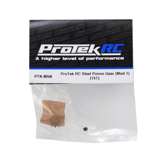ProTek RC Steel Mod 1 Pinion Gear (5mm Bore) (15T)
