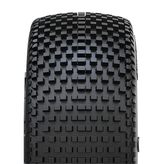 VP-PRO 806 Hurricane Evo 1/8 Buggy Tires PreGlued (White) - M4 Super Soft (2)