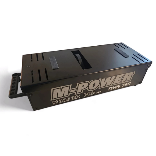 Caster Racing M-POWER X60 Starter Box w/ Twin 750 Motors