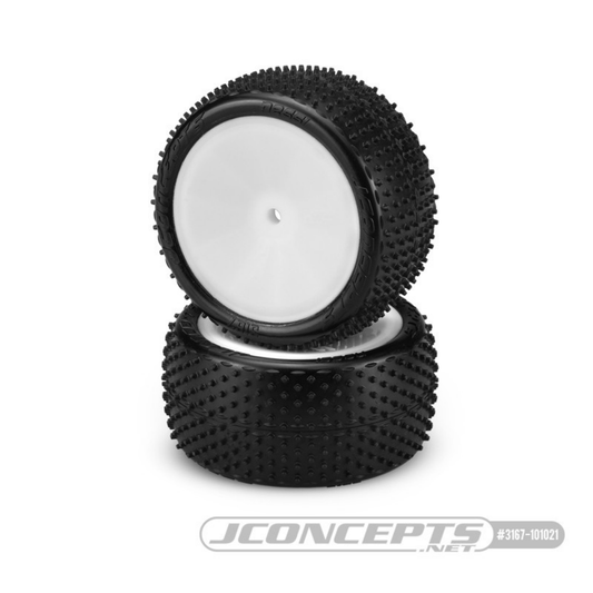 JConcepts Nessi Pre-Mounted Rear Carpet Tires