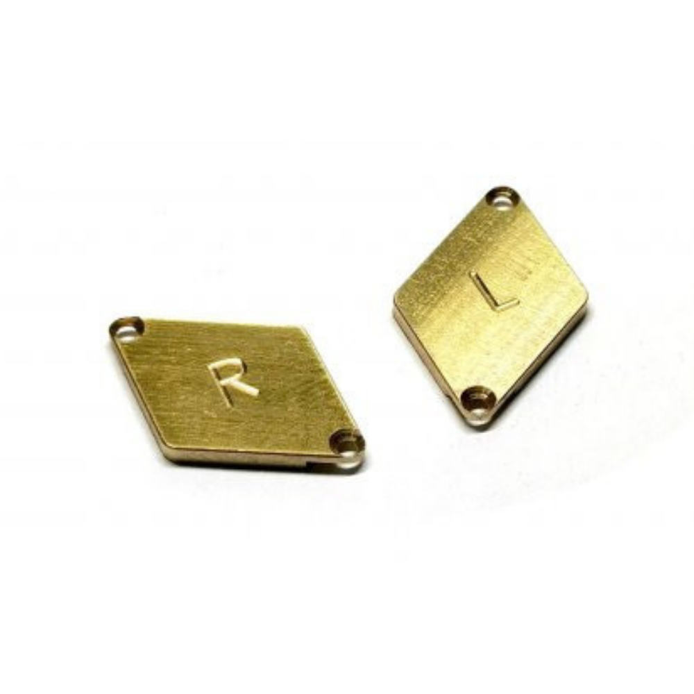 Atomic - Brass 1.5g Weight for Alu. Chassis (1 pair)