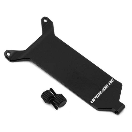 Machined Aluminum Top Deck & Thumbscrews Set for Losi Micro-B (Black)