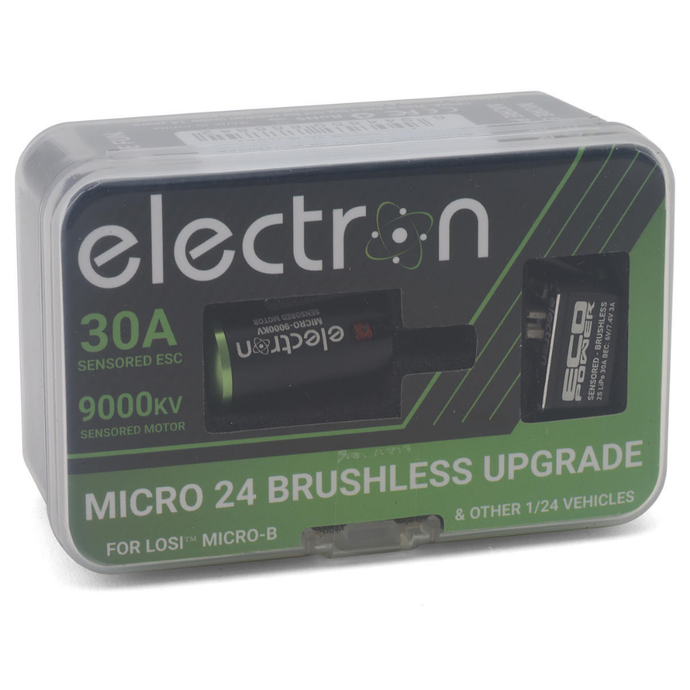 EcoPower "Electron" Micro 24 Brushless Upgrade Combo For Losi Micro-B/T (Sensored ESC & Motor)