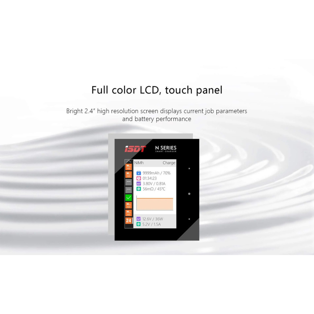 iSDT N16 16-Slots Fast Charger for AA & AAA Rechargeable Batteries
