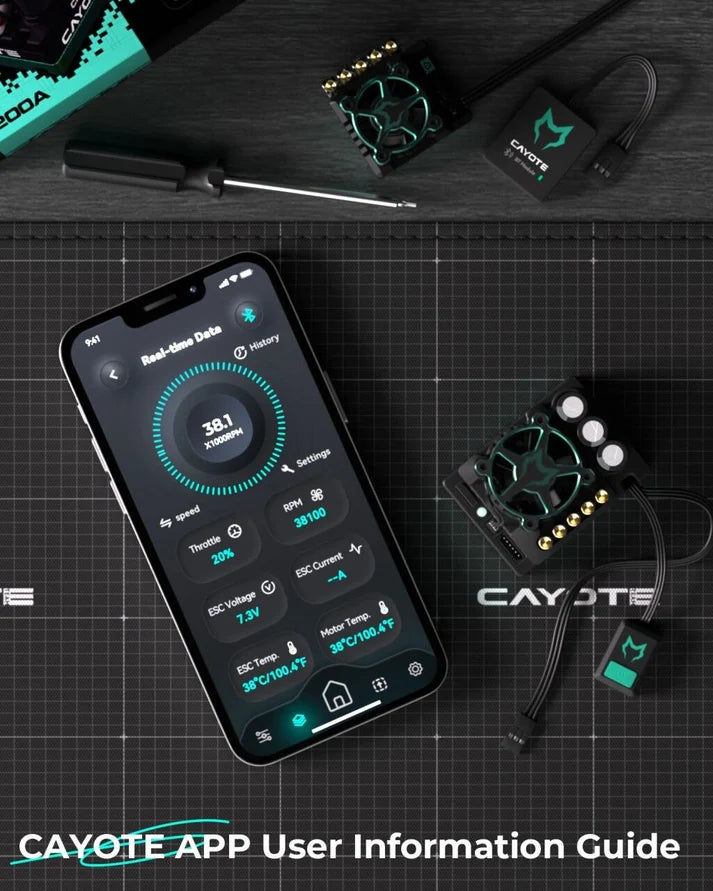 Racing B-Tune Bluetooth Module for Cayote ESC