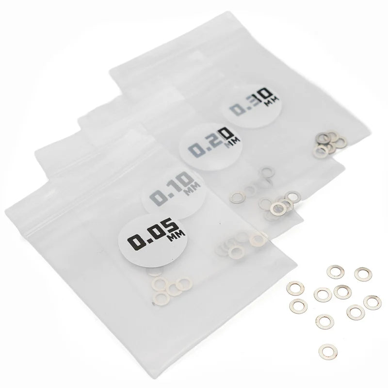 MicroTune Drivetrain Shims - 40pcs (2mm ID to 12mm ID)