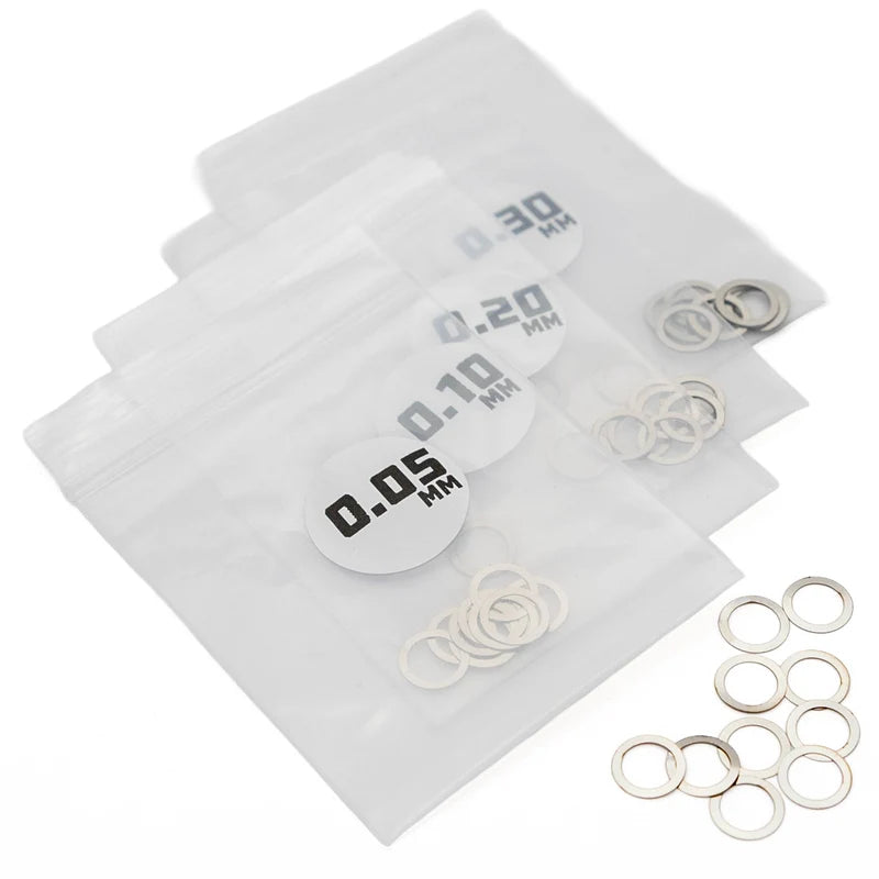 MicroTune Drivetrain Shims - 40pcs (2mm ID to 12mm ID)