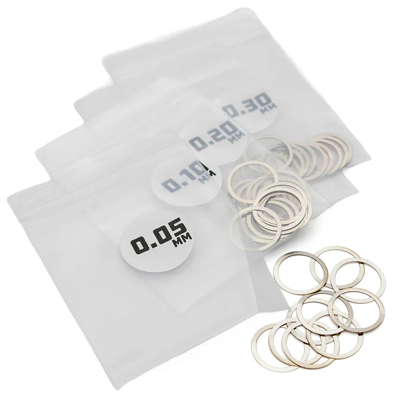 MicroTune Drivetrain Shims - 40pcs (2mm ID to 12mm ID)