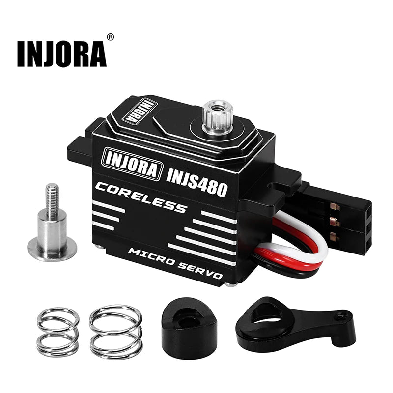 INJS480 Coreless Micro Servo with Servo Saver for Losi Micro-B Micro-T
