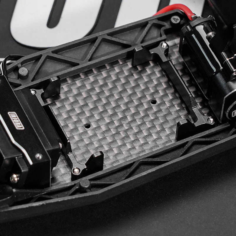 Aluminum Brushless ESC Mount with Battery Holder for 1/24 Buggy Losi Micro-B