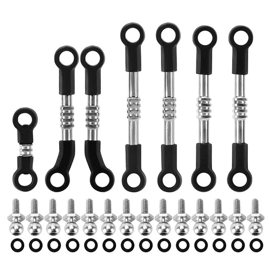 Adjustable Stainless Steel Links Set for Losi Micro-B Micro-T