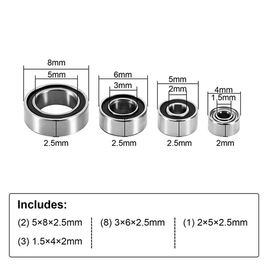 Bearing Kit for Losi Micro-B Micro-T (14)