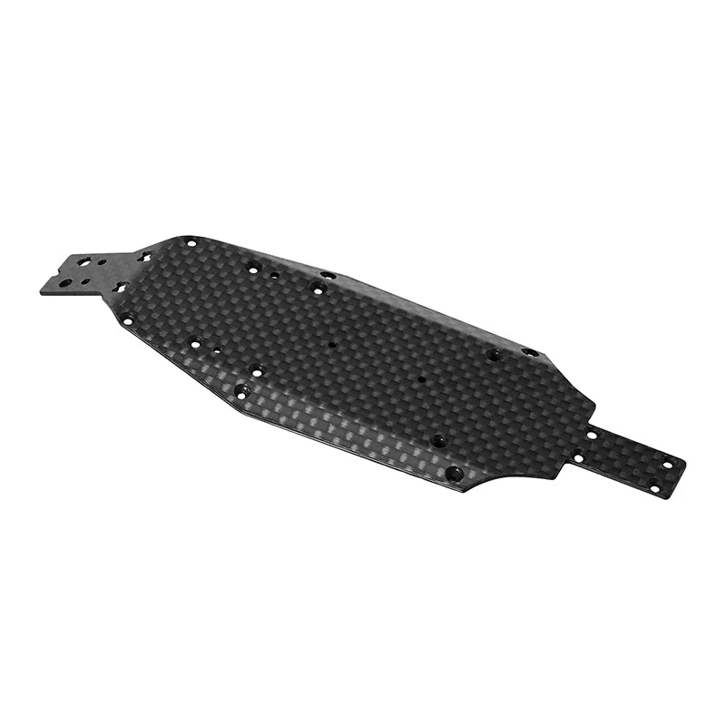Carbon Fiber Chassis & Rear Wing for 1/24 Losi Micro-B