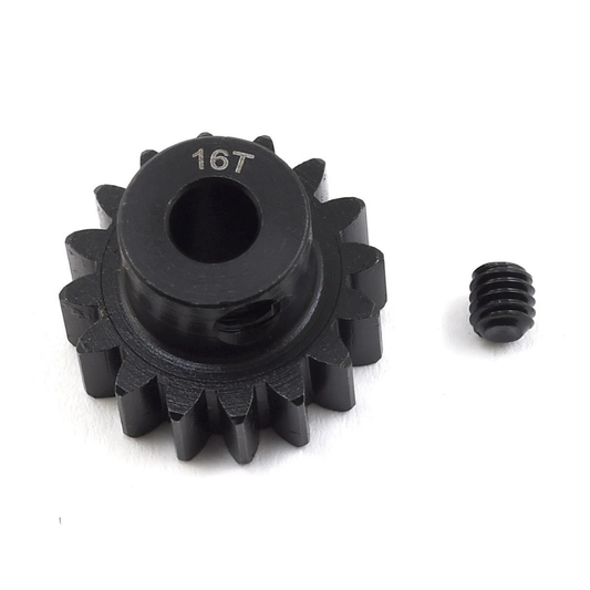 Steel Mod 1 Pinion Gear (5mm Bore) (16T)
