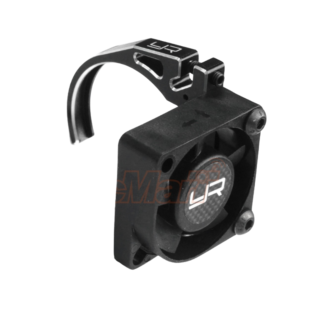 Aluminum 7075 Fan Mount with 30mm Tornado Fan for 540 Motor - Black