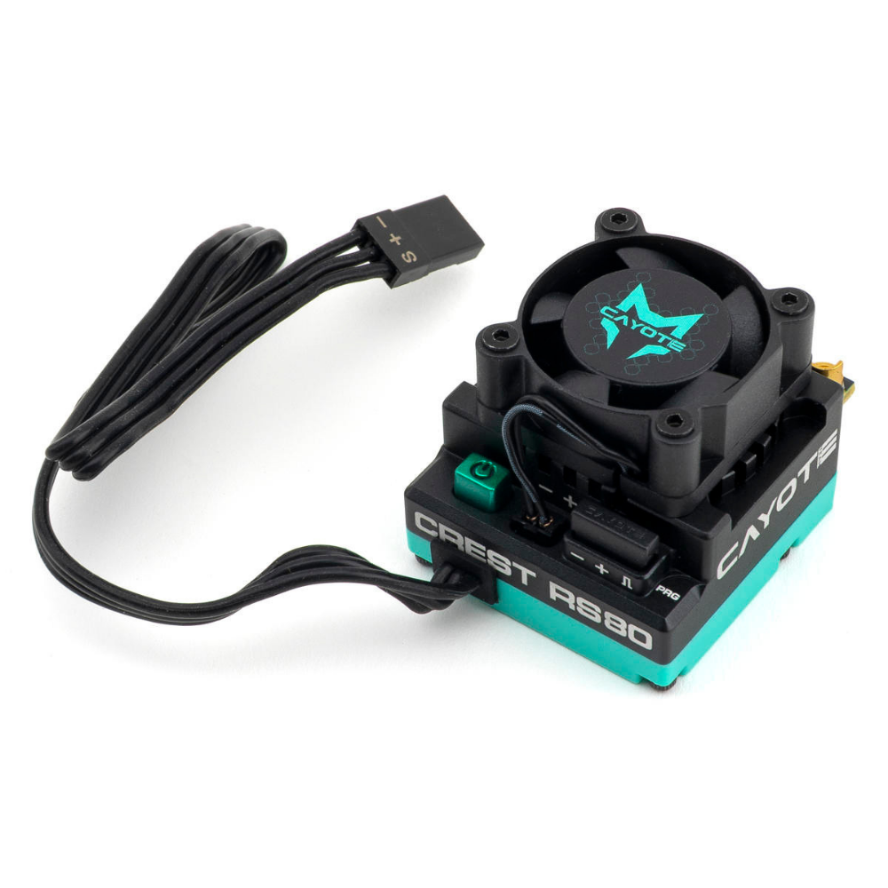 Cayote Crest RS80 1/10 Stock 80A Sensored Brushless Competition ESC
