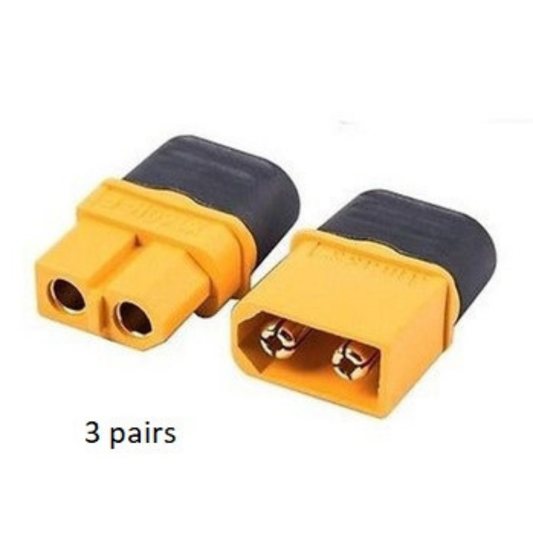XT60 Connector RC Hobby Plugs (3 pairs)