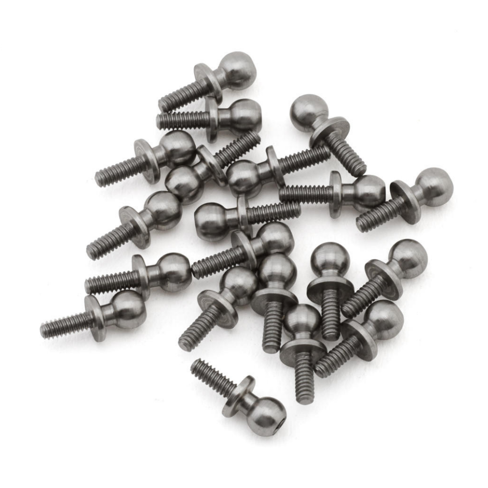 Stainless Steel Ball Studs w/Hex Drive for Losi Micro-B & Micro-T (20)