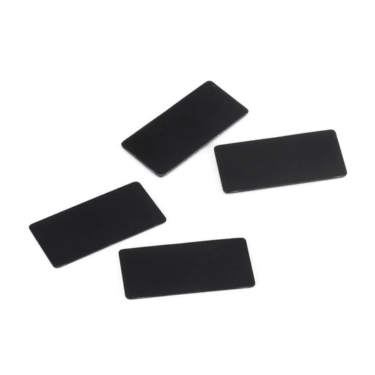 SMJ Wing Endplate for 1/10 Touring Car (Black / 0.5mm / 4pcs each)