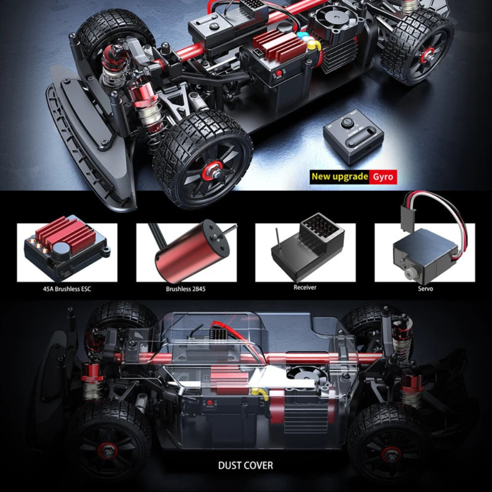 MJX Hyper Go 1/14 RTR Brushless On-Road Drift Car V2