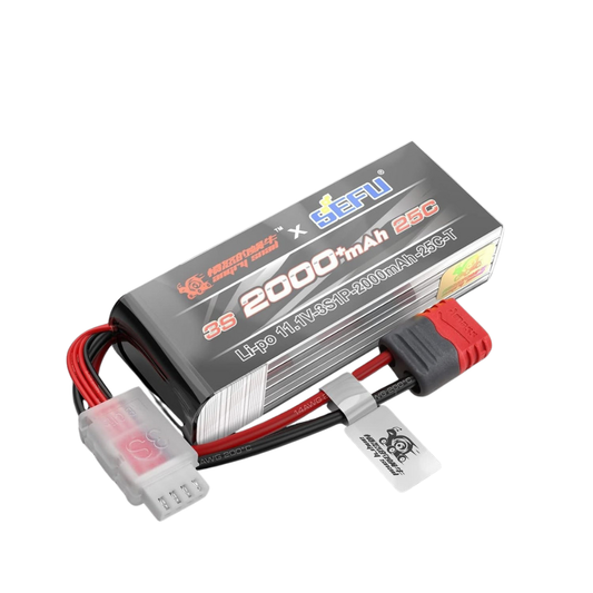 MJX Angry Snail 3S 11.1V 2000mAh 25C Li-Po Battery w/T-Plug
