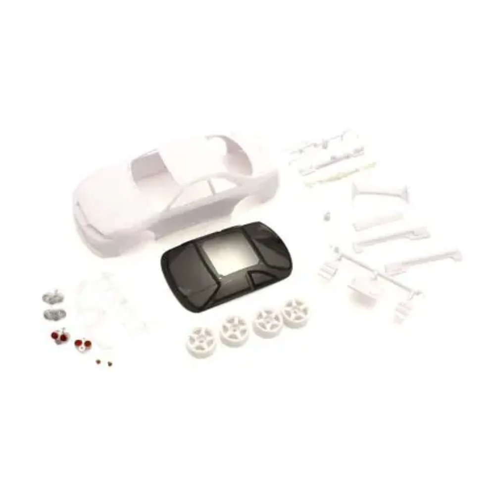 Mini-Z Nissan GT-R Nismo (R33) White Body Set w/Wheel