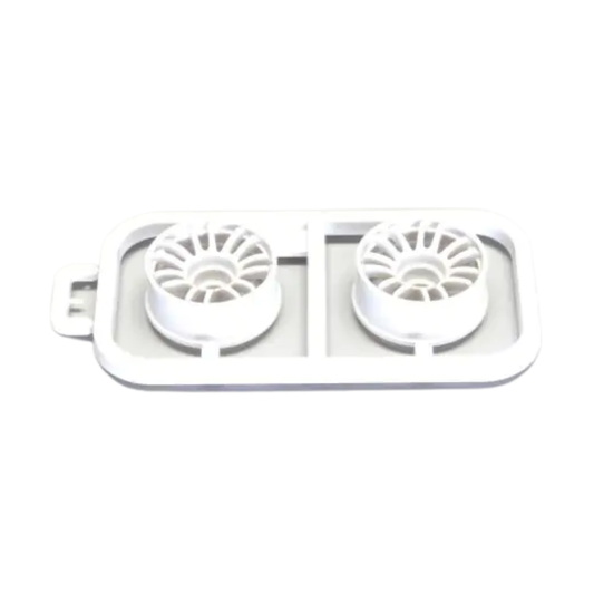 Mini-Z Multi Wheel II N/Offset 2.0 (White/RE30/2pcs)