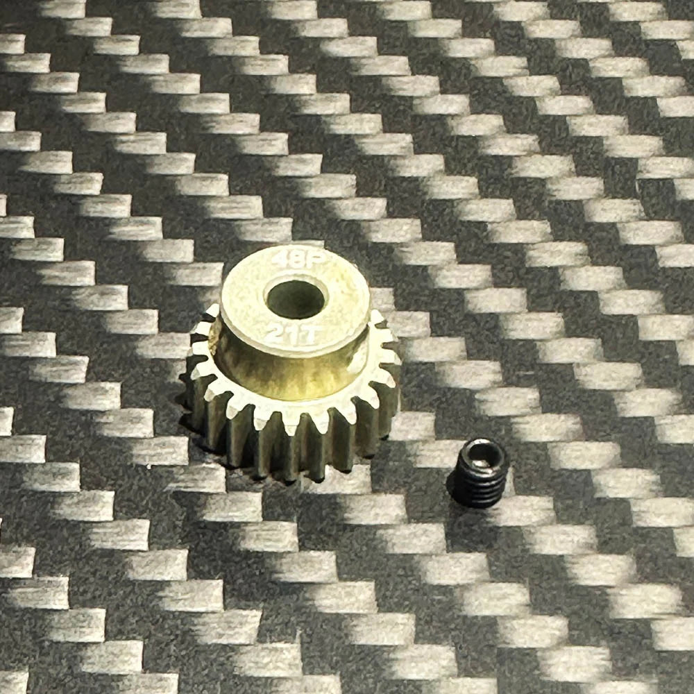 Team Zombie Hard-anodized 7075 Aluminum Pinion Gear 48pitch (18T to 45T)