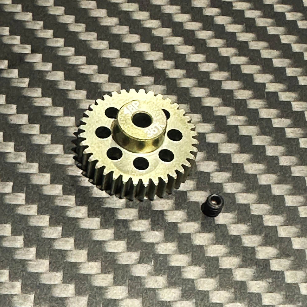 Team Zombie Hard-anodized 7075 Aluminum Pinion Gear 48pitch (18T to 45T)