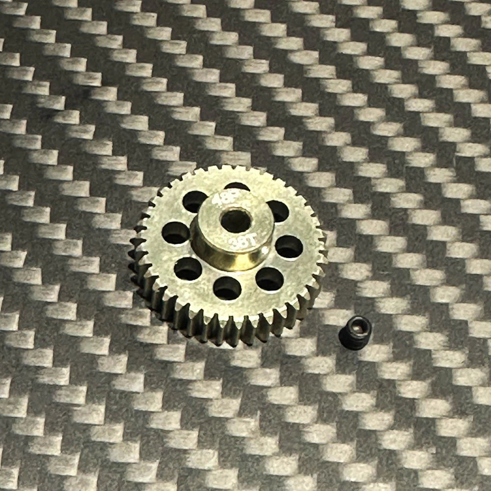 Team Zombie Hard-anodized 7075 Aluminum Pinion Gear 48pitch (18T to 45T)