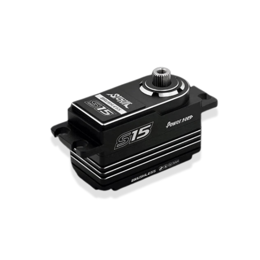 Storm S15 Low Profile Brushless Servo (Black/Silver)