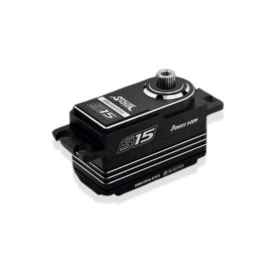 Storm S15 Low Profile Brushless Servo (Black/Silver)