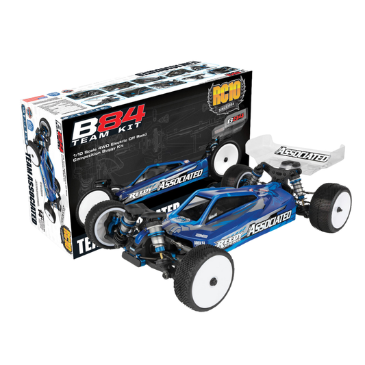 Team Associated RC10B84 4WD Off-Road Electric Buggy Kit - Carpet