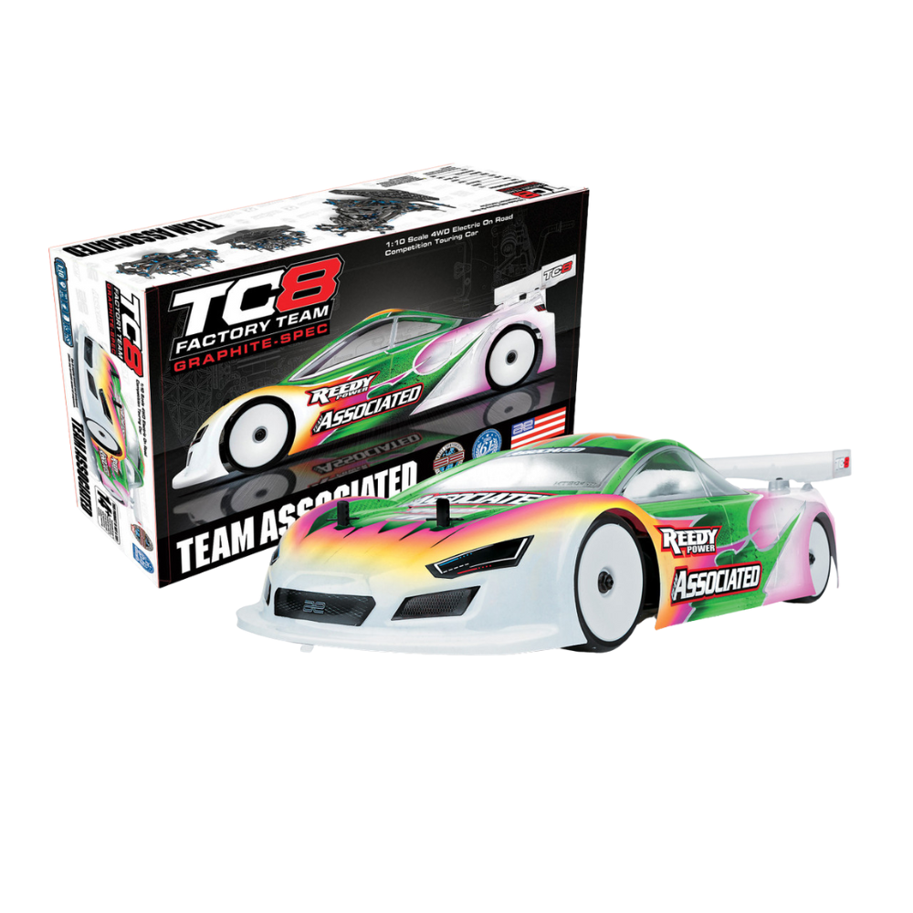 Team Associated TC8 AWD Touring Car Kit - Graphite Chassis