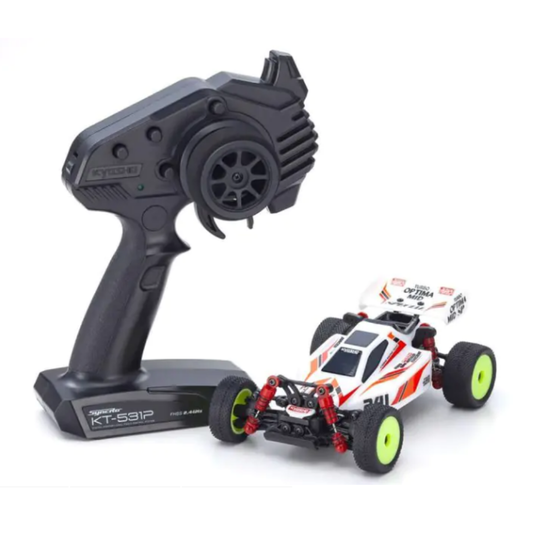 Kyosho Mini-Z Buggy Readyset TURBO OPTIMA Mid Special White