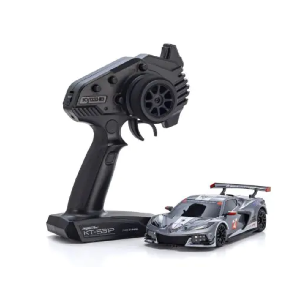 Kyosho Mini-Z RWD CHEVROLET C8.R #4 Gunmetal/White