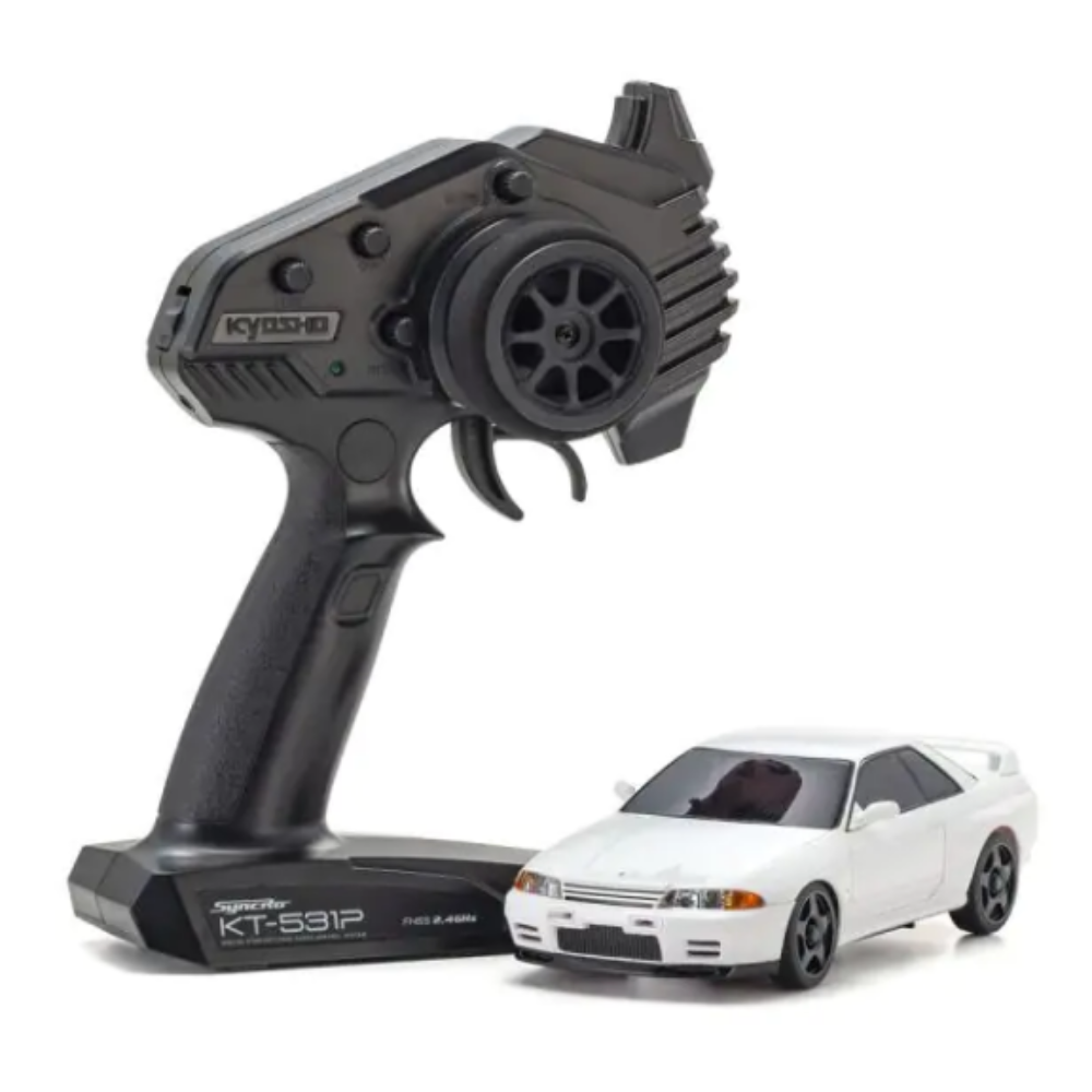 Kyosho Mini-Z AWD NISSAN SKYLINE GT-R (R32) White