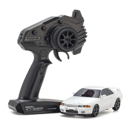 Kyosho Mini-Z AWD NISSAN SKYLINE GT-R (R32) White