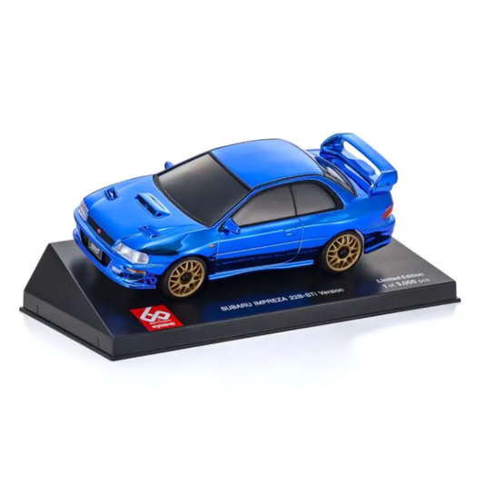 Kyosho Mini-Z Subaru Impreza 22B-STi Version Chrome Blue 60th Anniversary Body Shell