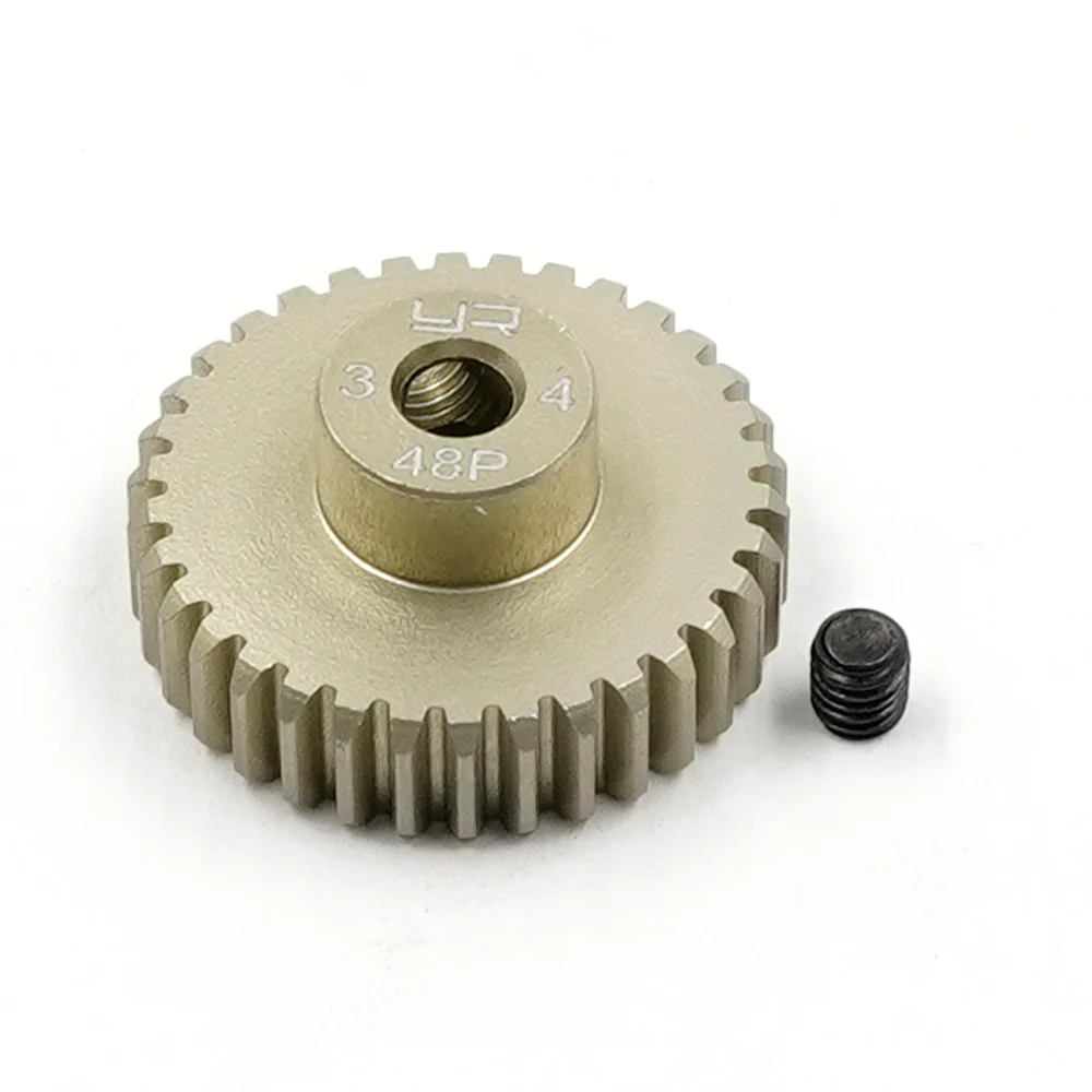 Yeah Racing Pinion Gears 48P Aluminum 7075 Hard Coated
