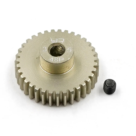 Yeah Racing Pinion Gears 48P Aluminum 7075 Hard Coated