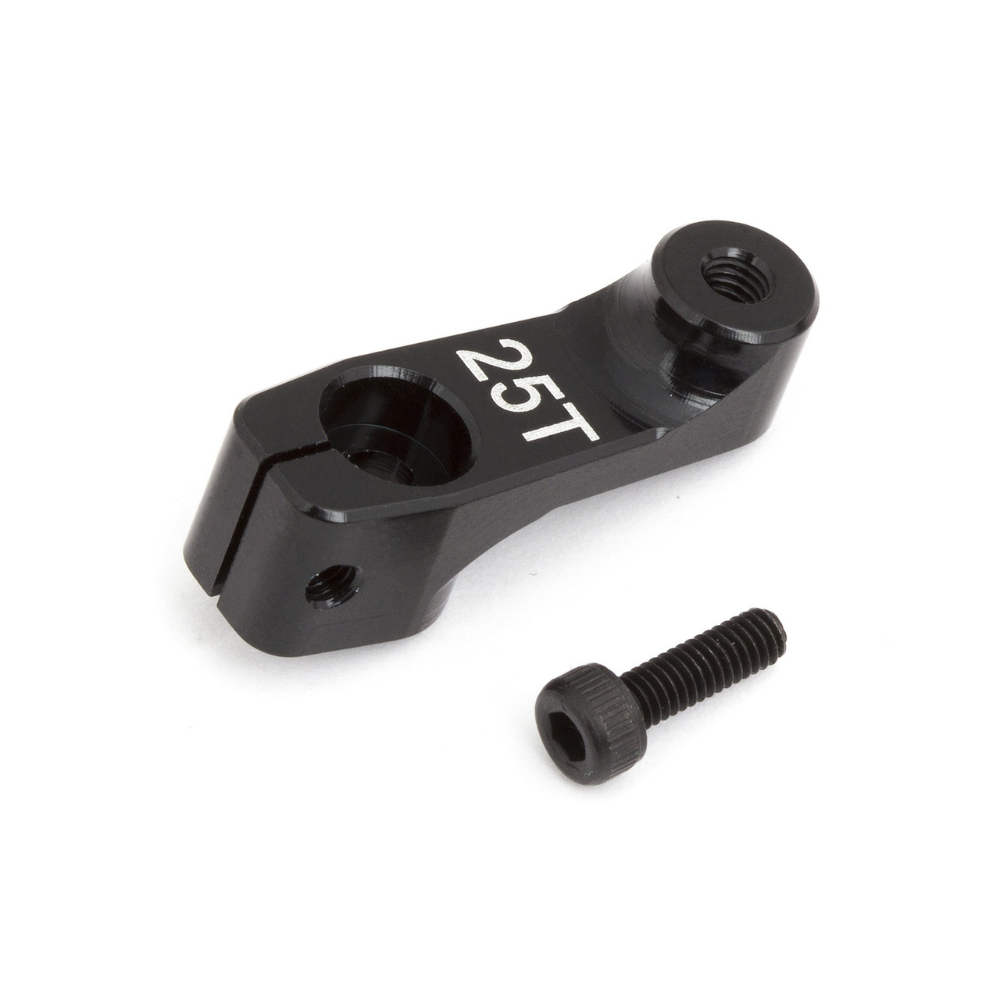Team Associated 15.5mm Aluminum FT Clamping Servo Horn (25T-Futaba/Savox/ProTek)