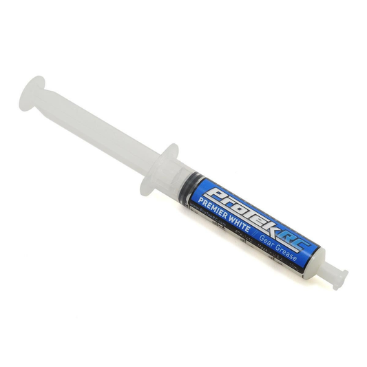"Premier White" Friction & Noise Reducing Gear Grease Lubricant (10ml)